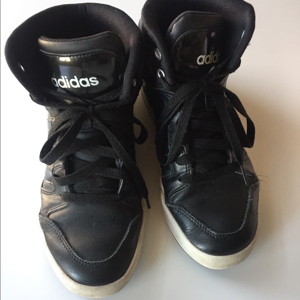 Addidas black sneakers